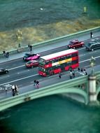 double decker red bus in London