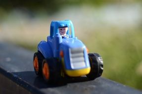 toy plastic tractor