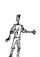 man person dude drawing