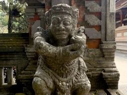 stone statues bali