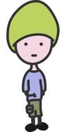 boy teen drawing