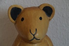 wooden teddy