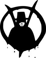 vendetta man drawing