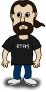man front beard drawing