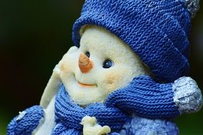 cute snowmen face