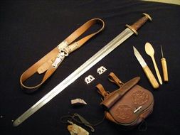 Equipment from Merovingian dynasty