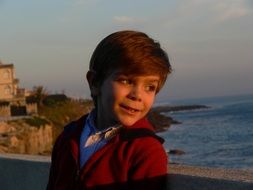 sea child portrait