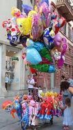 street shop balons