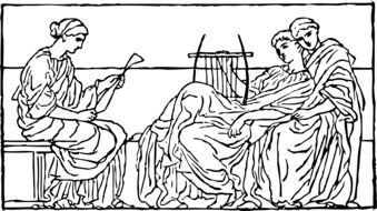 roman women ancient relief