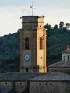 bell tower clock