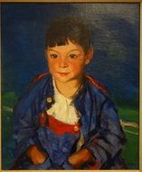 boy museum exhibit