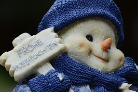 snowman figurine