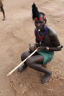 warrior hamar, ethiopia