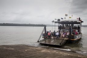boat carrying people