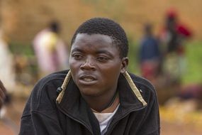 insanely beautiful black man