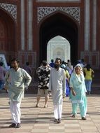 people at the mosque