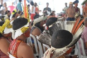 ritual of indians in brazil