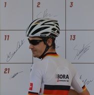portrait of emanuel buchman, professional road bicycle racer