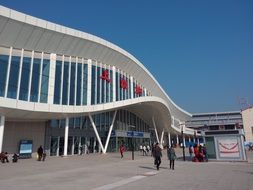 Railway station in shangrao