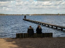 pier on the Zwischenahner Meer, Germany