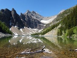 Columbia Lake in British Columbia, Canada
