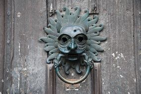 antique door knocker, uk, durham