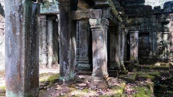 Cambodia Angkor temple preah khan