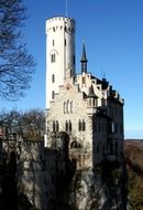 knight's castle in burg lichtenstein