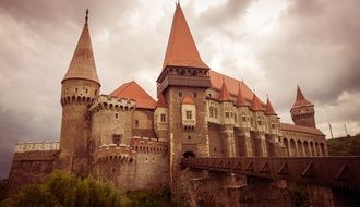 magnificent castle hunedoara medieval