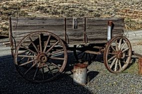 wagon wild west