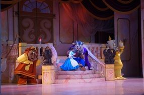scene from the musical Beauty and the Beast
