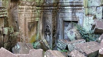 ta prohm temple of Angkor Cambodia