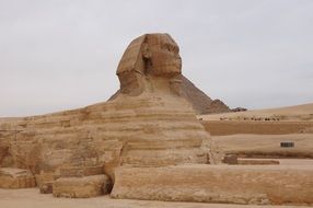 Sphinx pyramid in Egypt