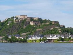 tourist attraction on a hill in Koblenz