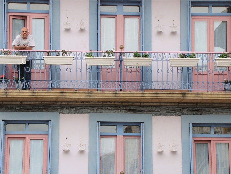 the facade of the Basque Country