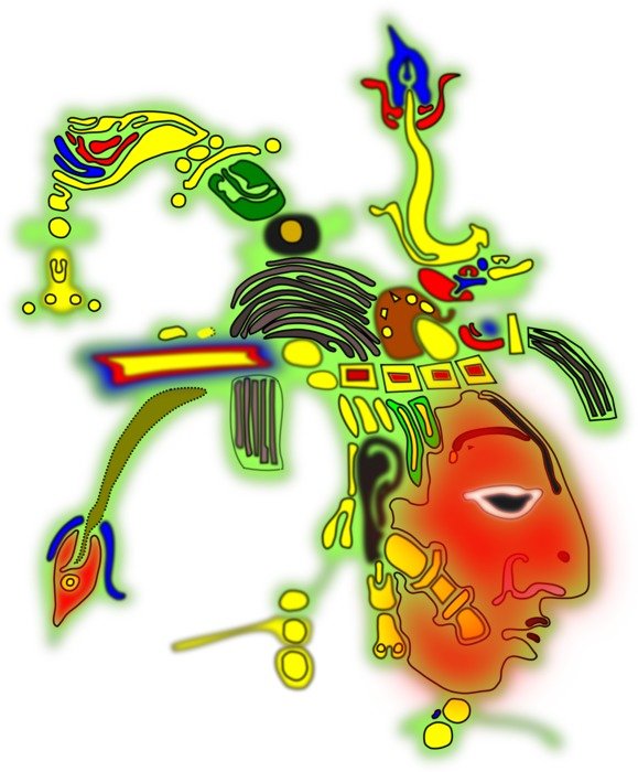 painting inca maya
