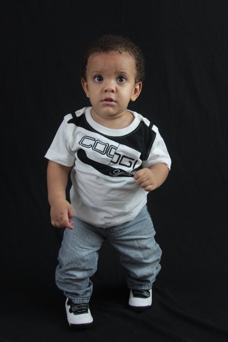 Cute baby model