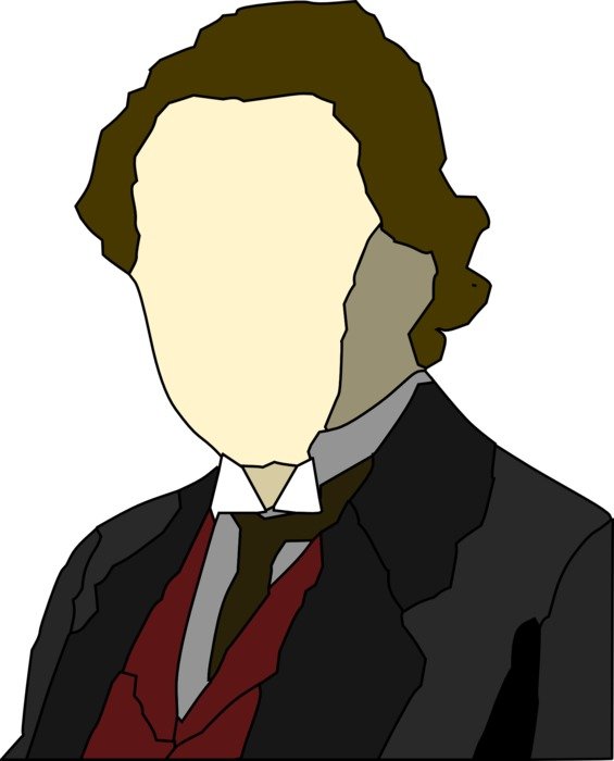 albert einstein without a face drawing