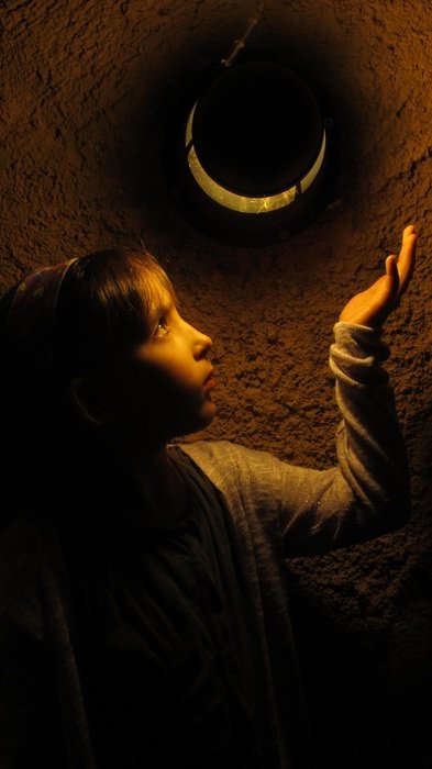 moon in hand