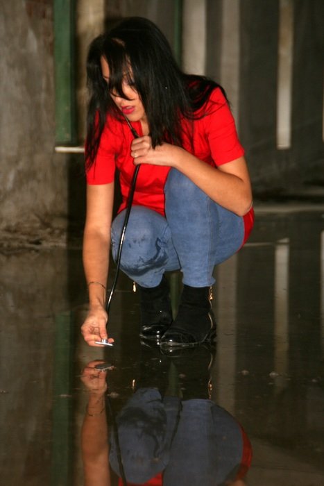 nurse with black hair