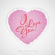 Valentines day greeting card N7