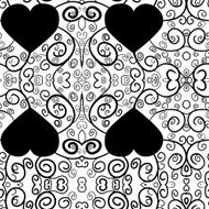 Seamless Hearts N12