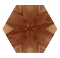 Decorative wooden mosaic parquet table