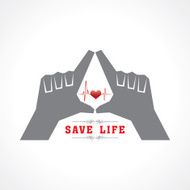 save life concept