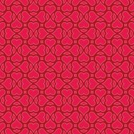 Vector seamless background heart shape N17