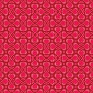 Vector seamless background heart shape N18