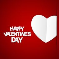 Happy Valentines Day Card Vector Illustration N9