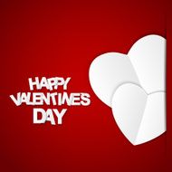 Happy Valentines Day Card Vector Illustration N10