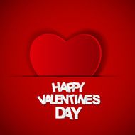 Happy Valentines Day Card Vector Illustration N13