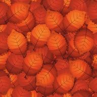 Seamless Autumn Tree Leaves